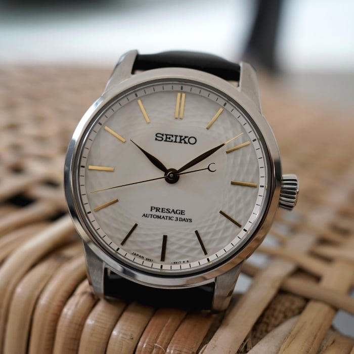 Seiko Presage “Craftsmanship” Unglazed Arita Porcelain Dial LE Men's Watch SPB497J1