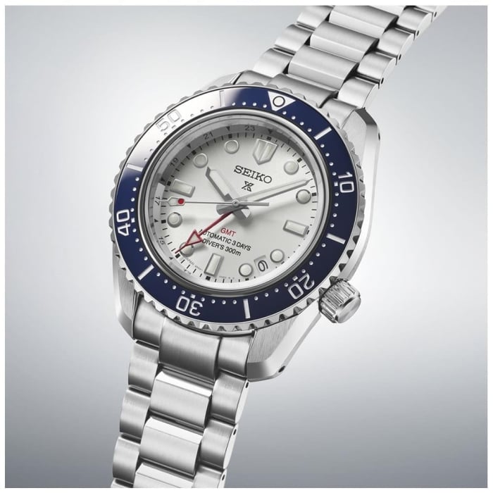 Seiko 1968 Heritage GMT Baby Marinemaster 60th Anniv LE 200M Men's Diver's Watch SPB519J1