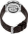 Seiko Presage Style 60 Fume Grey Dial GMT Men's Dark Brown Leather Strap Watch SSK013J1