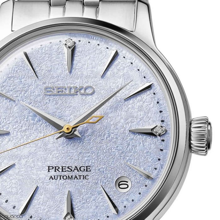 Seiko Japan Made Presage Cocktail Time "Frozen Skydiving" Ladies' Watch SRPL61J1