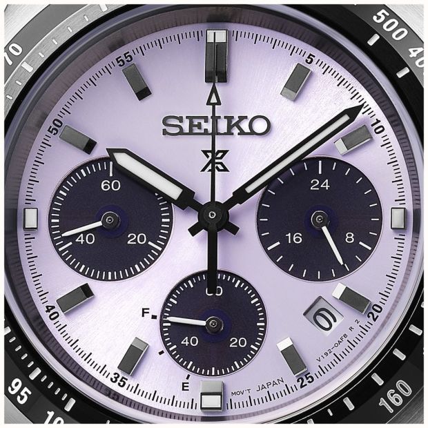 Seiko Prospex Tokyo 2025 World Athletic LE Solar Men's Stainless Steel Chrono Watch SSC955P1