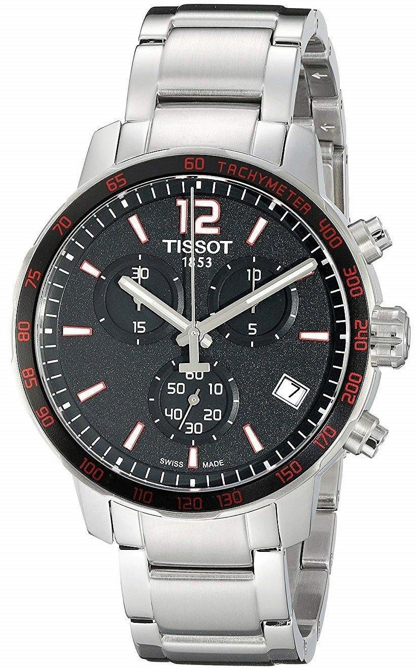 Tissot Swiss Made T-Sport Quickster Chronograph Men's Stainless Steel Watch T0954171105700 - Prestige