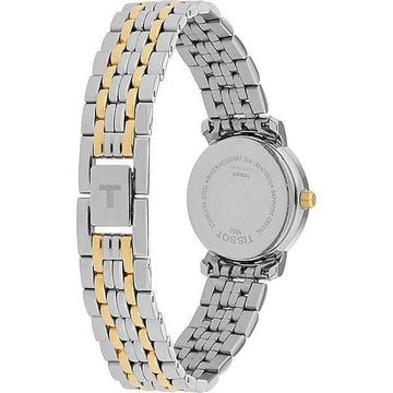 Tissot Swiss Made T Classic Desire 2 Tone Gold Plated Ladies