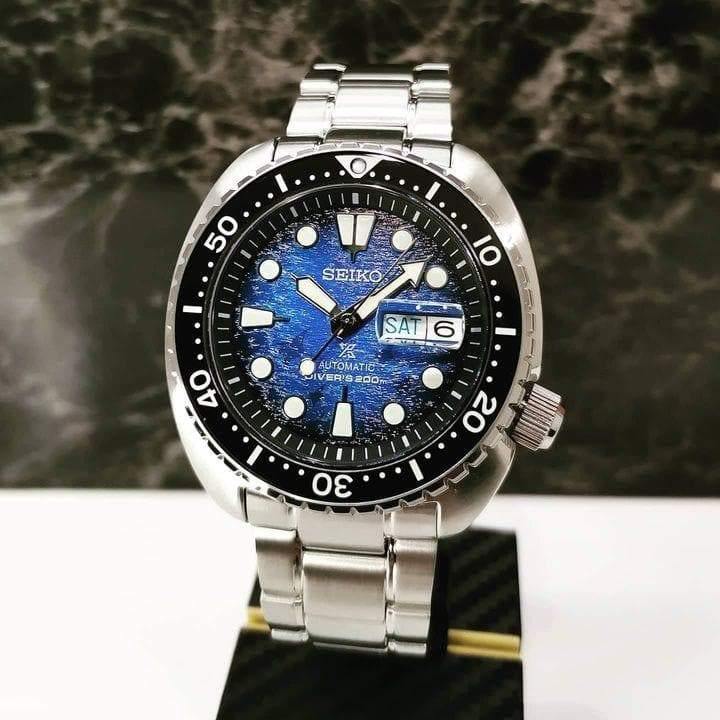 Seiko SE Save the Ocean Manta Ray King Turtle Diver's Men's Watch SRPE39K1 - Prestige