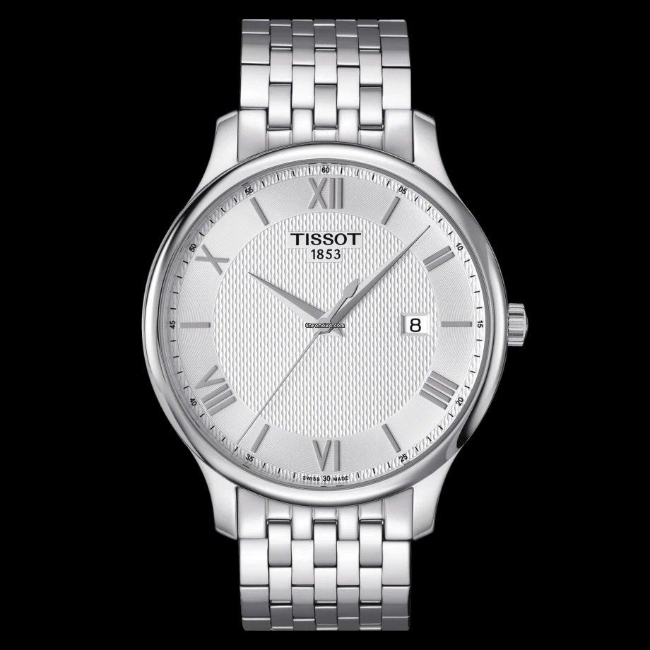 Tissot Swiss Made T-Classic Silver Tradition Stainless Steel Men's Watch T0636101103800 - Prestige