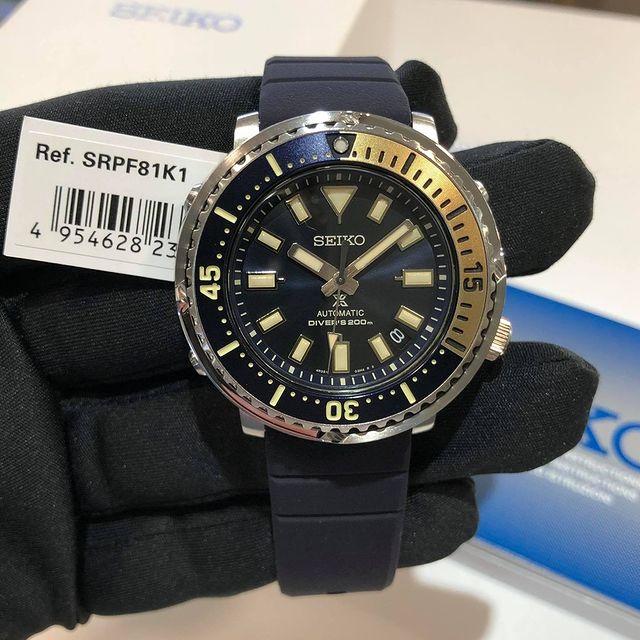 Seiko Prospex Men's Urban Safari Navy BlueBaby Tuna Watch SRPF81K1 - Prestige