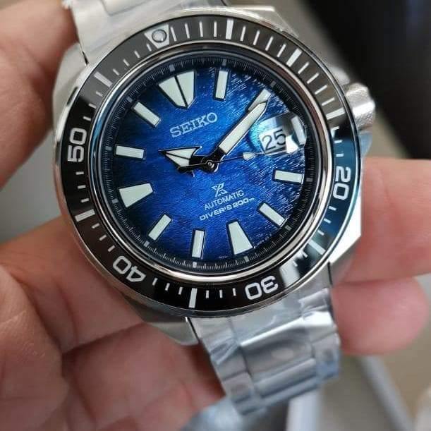 Seiko SE Save the Ocean Manta Ray King Samurai Diver's Men's Watch SRPE33K1 - Prestige