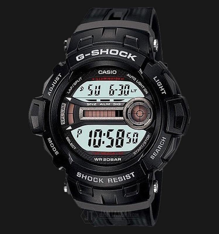 Casio G-Shock Standard Analog-Digital Power Ranger Black Watch GD200-1DR - Prestige