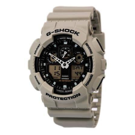 Casio G-Shock Military Standard Series Anadigi Desert M1 Abrams Watch GA100SD-8ADR - Prestige