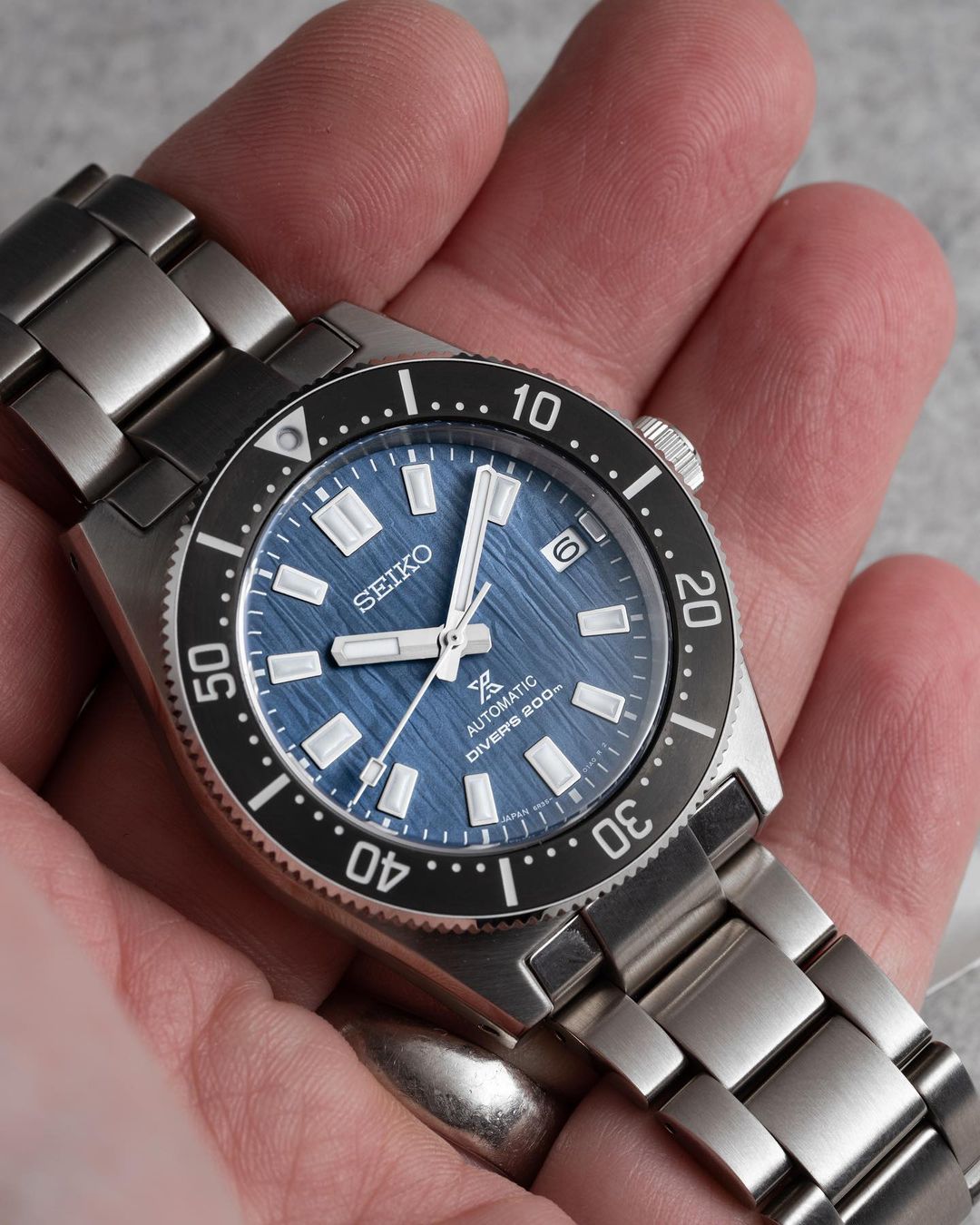 Seiko Prospex 1965 Reissue Blue STO SE 62MAS Prospex Diver's Men's Watch SPB297J1 - Prestige