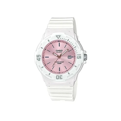 Casio LRW-200H-4E3VDF White Resin Watch for Women - Prestige