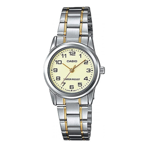 Casio Casual Watch Analog Display Japanese Quartz for Women LTP-V001SG-9BUDF - Prestige