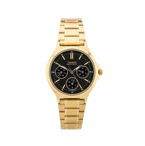 Casio LTP-V300G-1AVDF Gold Plated Watch for Women - Prestige