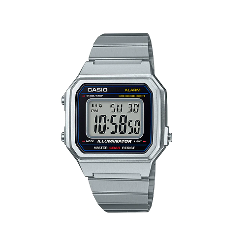 Casio Vintage B650WD-1ADF Silver Stainless Watch for Men and Women - Prestige