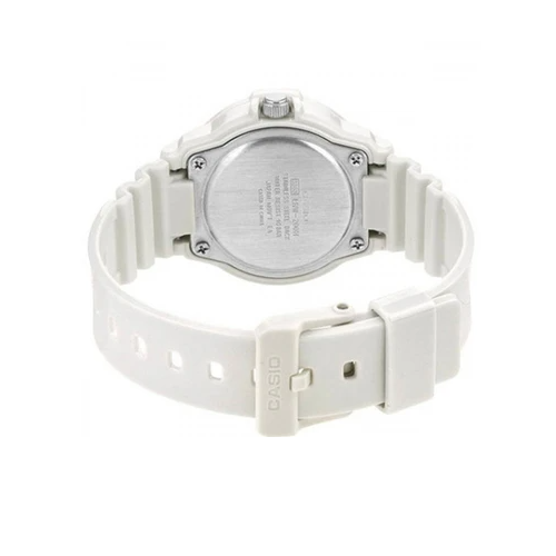 Casio LRW-200H-1EVDF White Resin Strap Watch for Women - Prestige