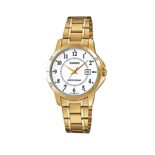 Casio LTP-V004G-7BUDF Stainless Steel Watch for Women - Prestige