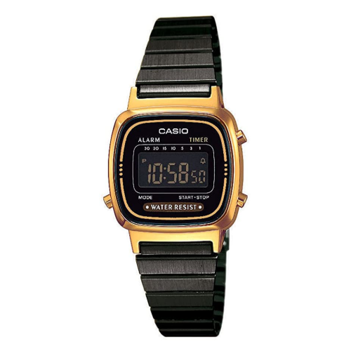 Casio LA-670WEGB-1BDF Stainless Watch - Prestige