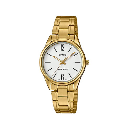 Casio LTP-V005G-7BUDF Stainless Steel Strap Watch for Women - Prestige