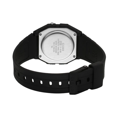 Casio F-94WA-9DG Black Resin Watch for Men and Women - Prestige