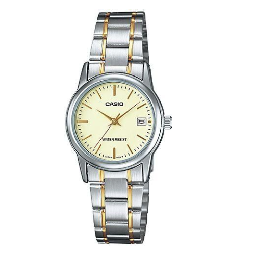 Casio LTP-V002SG-9AUDF Stainless Steel Watch for Women - Prestige