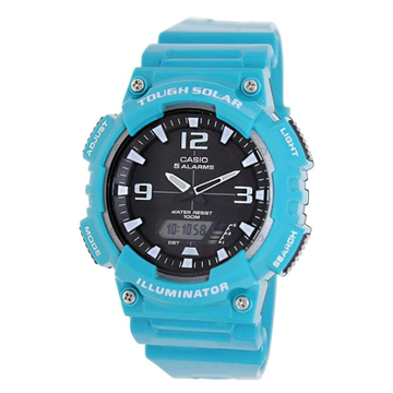 Casio Tough Solar Analog-Digital AQ-5810WC-3AVDF Sky Blue Watch