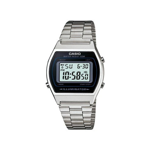 Casio Vintage B640WD-1AVDF Silver Stainless Watch for Men and Women - Prestige