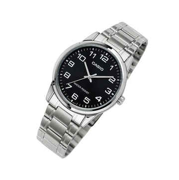 Casio MTP-V001D-1BUDF Silver Stainless Watch for Men - Prestige