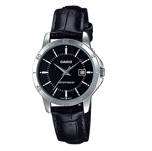 Casio Classic Women's LTP-V004L Leather Watch - Prestige