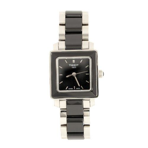 Tissot Swiss Made T-Lady T-Cera 2 Tone Ceramic Stainless Steel Ladies' Watch T0643102205100 - Prestige