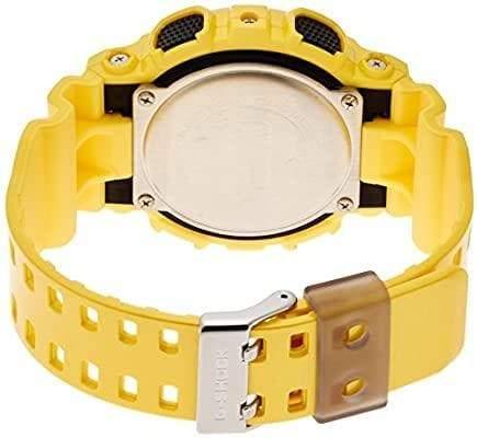 Casio G-Shock GA110 Neo Metallic Series Anadigi Standard Color Yellow Watch GA110NM-9ADR - Prestige