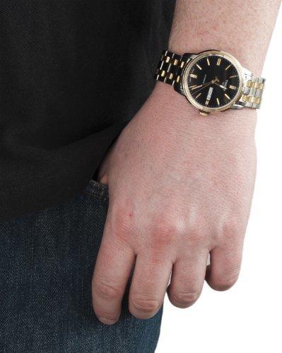 Tissot Swiss Made T-Classic III Automatic 2 Tone Gold Plated Men's Watch T0654302205100 - Prestige