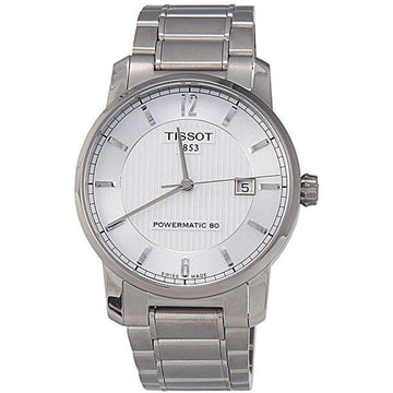 Tissot Swiss Made T Classic Titanium Automatic Silver Dial Men s