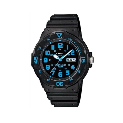 Casio MRW-200H-2BVDF Black Resin Strap Watch For Men - Prestige