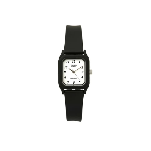 Casio LQ-142-7BDF Black Rubber Strap Watch for Women - Prestige