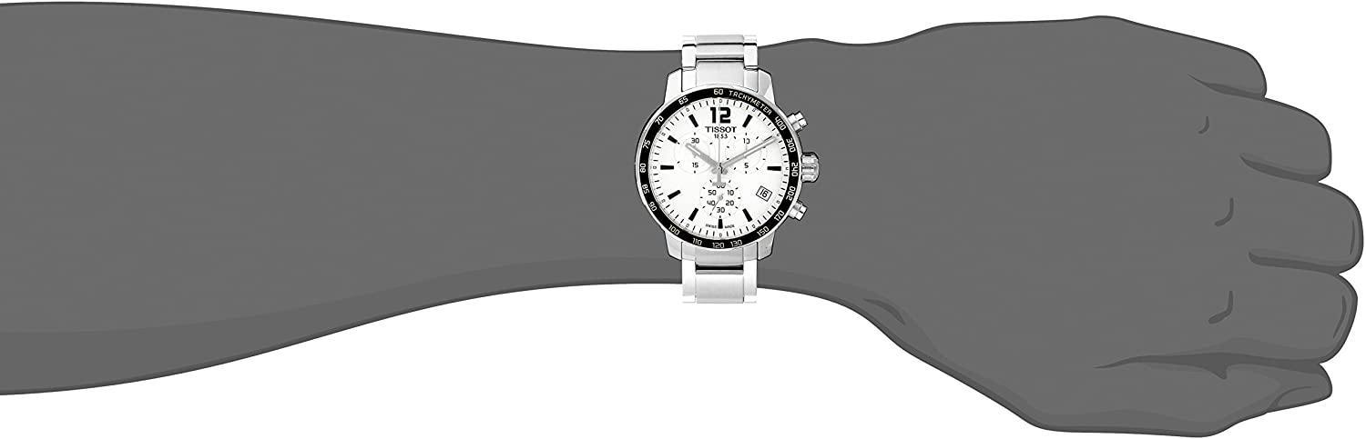 Tissot Swiss Made T-Sport Quickster Chronograph Men's Stainless Steel Watch T0954171103700 - Prestige