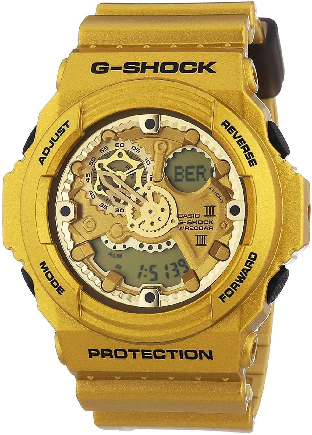 Casio G-Shock Crazy Gold Series Analog-Digital All Gold Watch GA300GD-9AER - Prestige