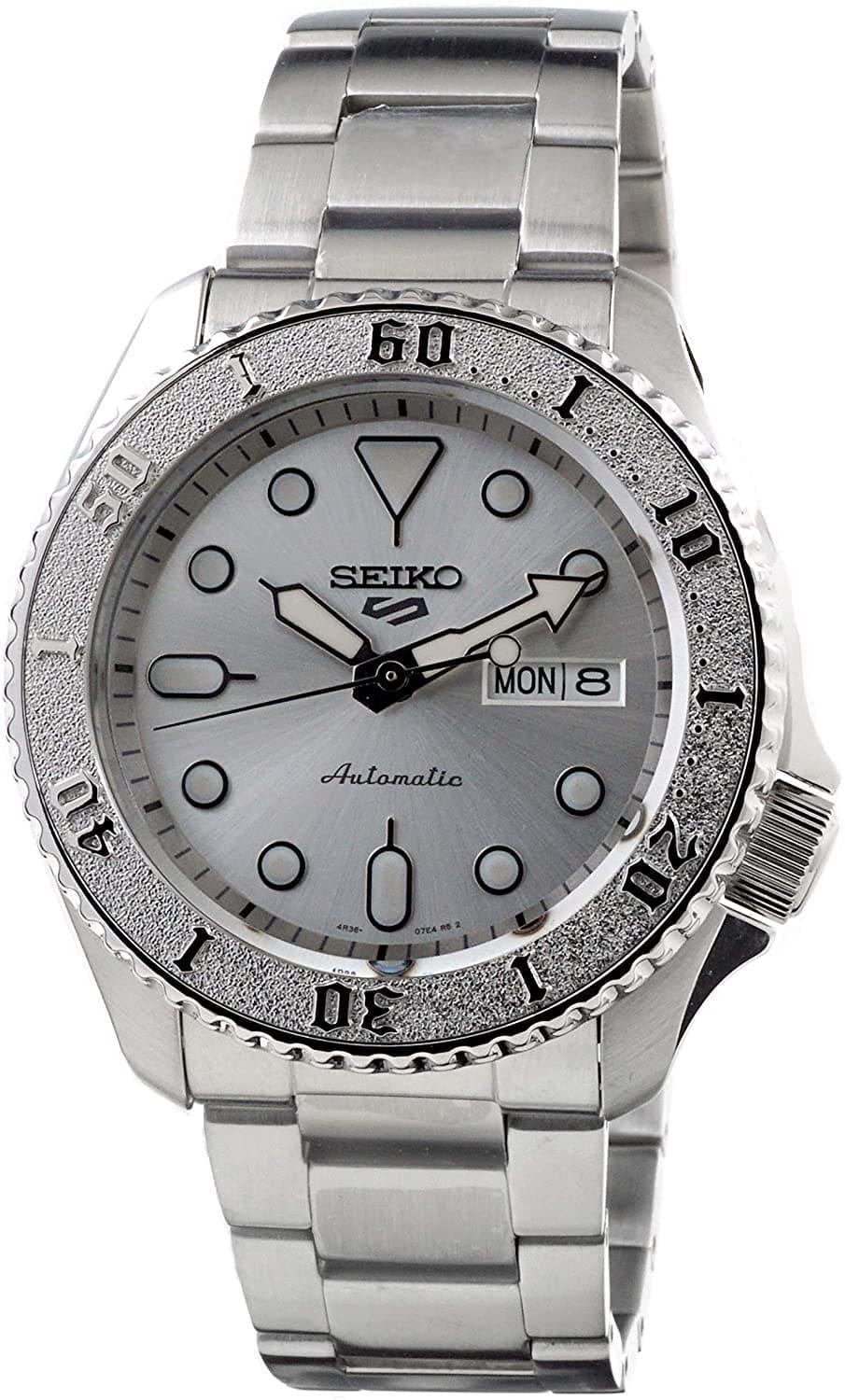 Seiko 5 Sports 100M Automatic Men's Watch All Stainless Steel SRPE71K1 - Prestige
