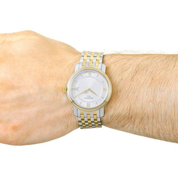 Tissot Swiss Made T-Classic Bridgeport 2 Tone Gold Plated Men ティソ ブリッジポートT0974102203800