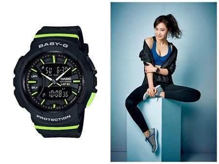 Casio Baby-G Standard Analog-Digital Black x Neon Green Accents Watch BGA240-1A2DR - Prestige