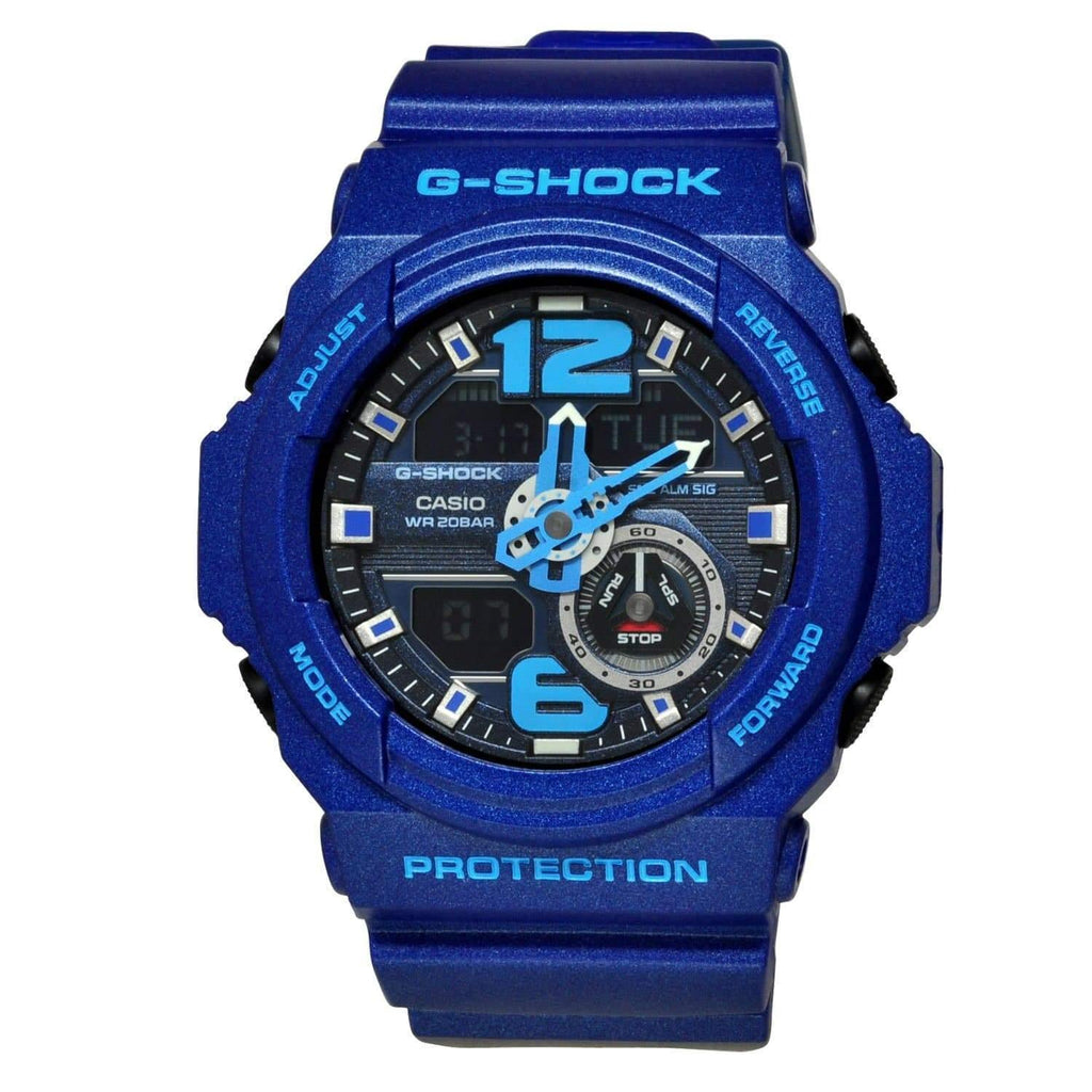 Casio G-Shock Big Size Series Analog-Digital Metallic Blue Watch GA310-2ADR - Prestige