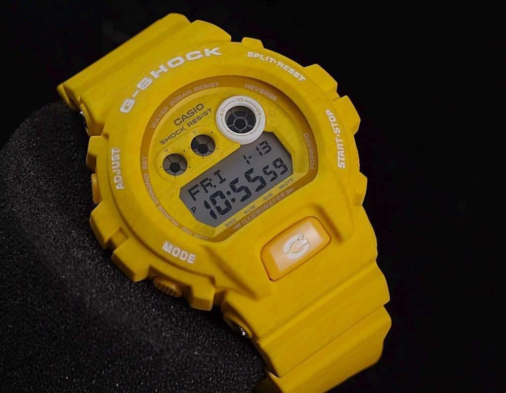 Casio G-Shock XLarge Heathered Series Digital Yellow Watch GDX6900HT-9DR - Prestige