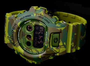 Casio G-Shock Military Standard Digital Camo Green Watch SAFC Jammer  GDX6900MC-3DR
