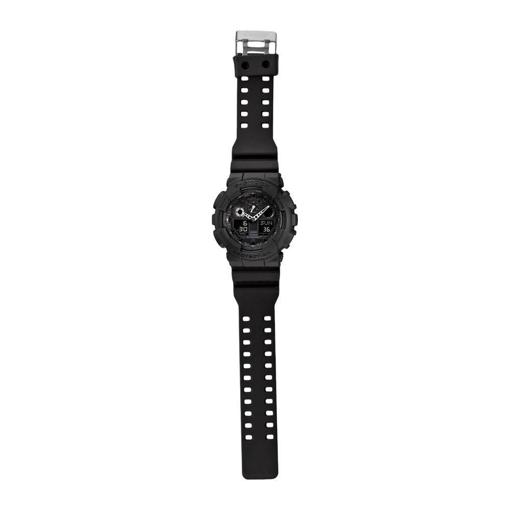 Casio G-Shock Black Stealth Series Anadigi Black Watch GA100-1A1DR - Prestige