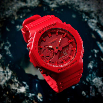 Casio G-Shock Carbon Core Guard RED AP CasiOak Last Dance Watch GA2100-4ADR – Prestige