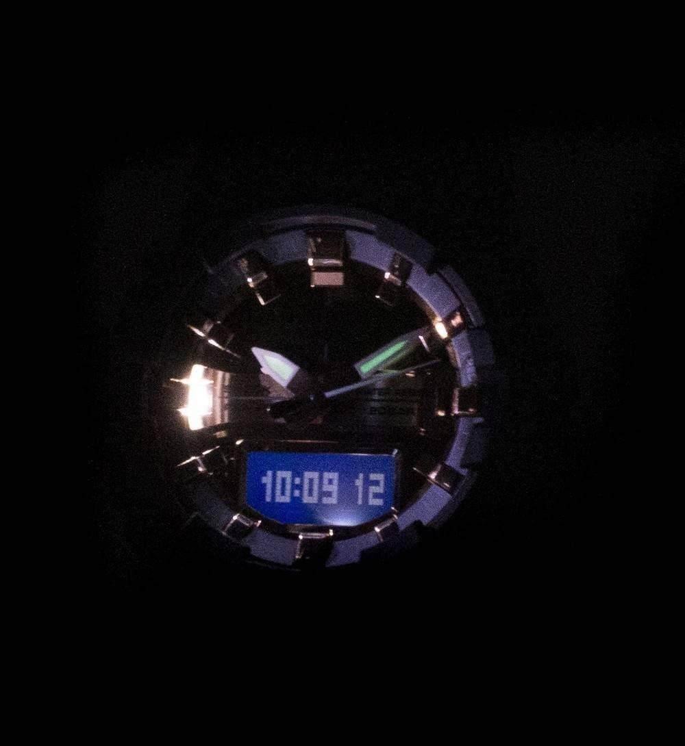 Casio G-Shock Standard Analog Digital Black x Rose Gold Dial Watch GA800MMC-1ADR - Prestige