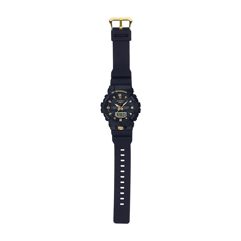 Casio G-Shock Analog-Digital Black x Gold Accents Watch GA810B-1A9DR - Prestige