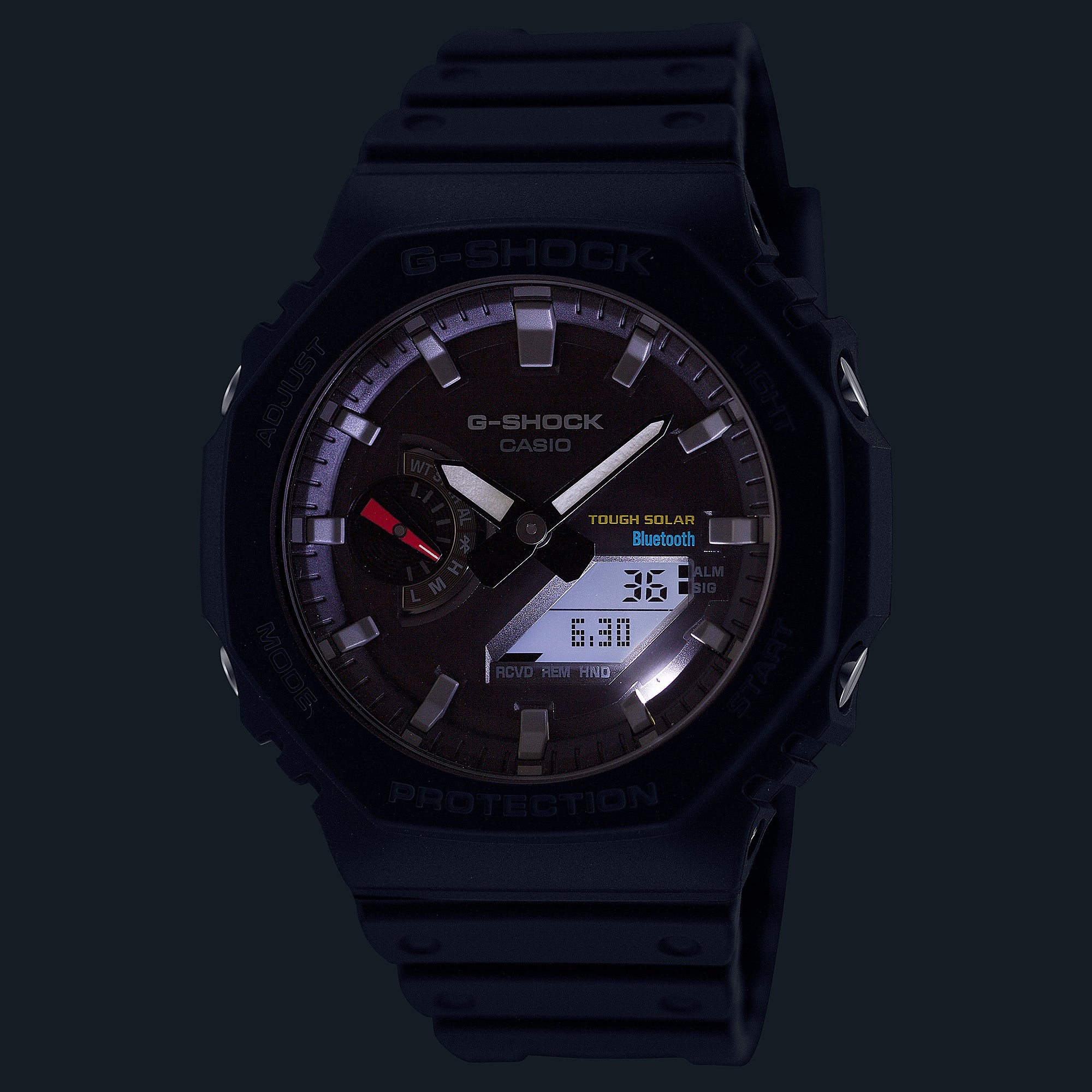 Casio G-Shock Tough Solar Bluetooth Black AP CasiOak Watch GAB2100-1ADR - Prestige