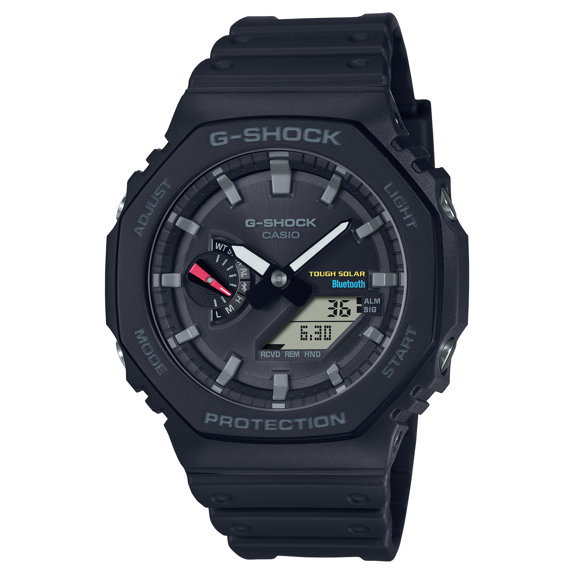 Casio G-Shock Tough Solar Bluetooth Black AP CasiOak Watch GAB2100-1ADR - Prestige