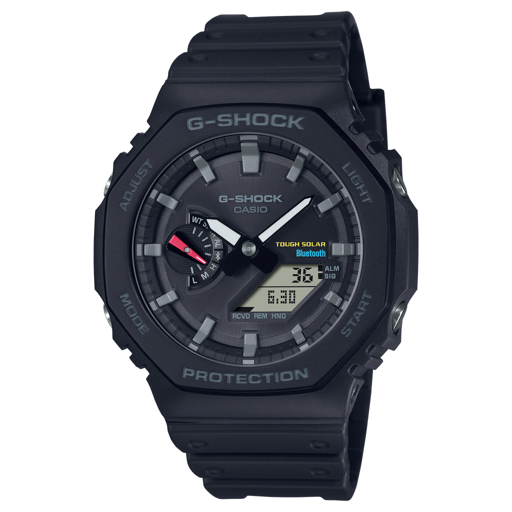 Casio G-Shock Tough Solar Bluetooth Black AP CasiOak Watch GAB2100-1ADR - Prestige