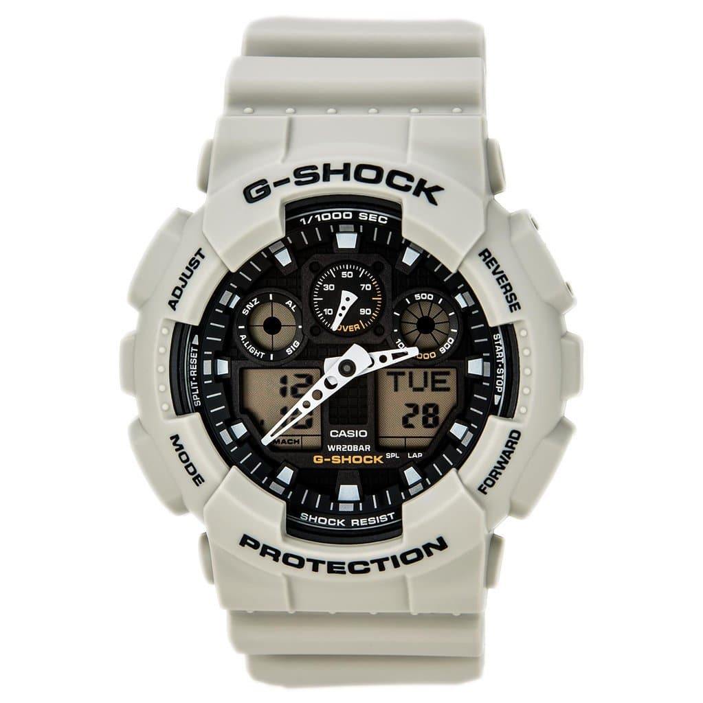 Casio G-Shock Military Standard Series Anadigi Desert M1 Abrams Watch GA100SD-8ADR - Prestige